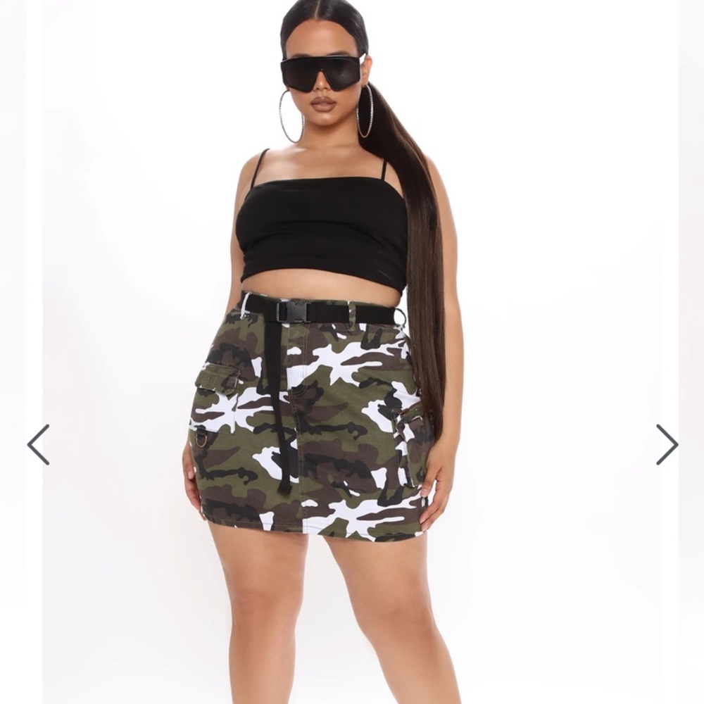 🌹 Alexandra Cargo Miniskirt 🌹 1X